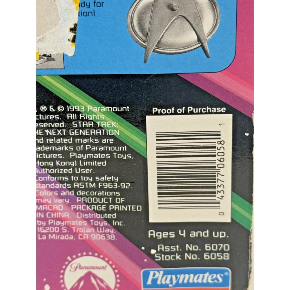 Playmates Toys 1993 playmates